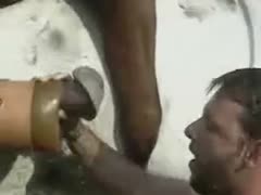 In this xxx episode, a fearless horse owner moves between two bulls to stop a massive furious flow.